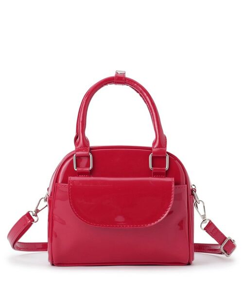 セール】 エナメル調2WAYミニボストン （ボストンバッグ）｜ESPERANZA