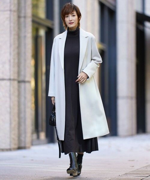 セール】 ウールライトメルトン チェスターコート （その他アウター