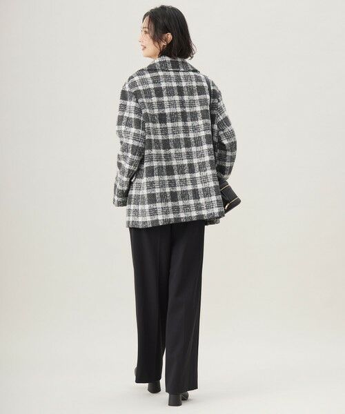 セール】 BALLIループミルドチェック コート （その他アウター）｜自由