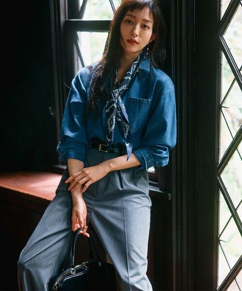 セール】 【CLASSY.11月号掲載/洗える】ドライ2WAYストレッチ ワイド