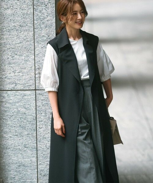 セール】 【CLASSY.11月号掲載/洗える】ドライ2WAYストレッチ ワイド