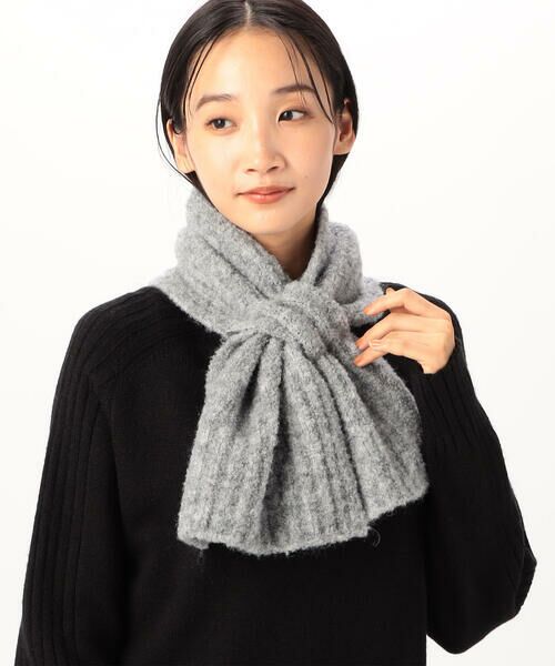 セール】 ニットマフラー （マフラー・ショール・スヌード・ストール