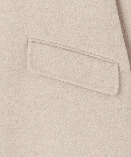 MANTECOPureリバー ロングコート （ステンカラーコート）｜23区