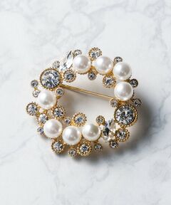 リボンブローチ（L) （ブローチ・コサージュ）｜Bilitis dix-sept ans