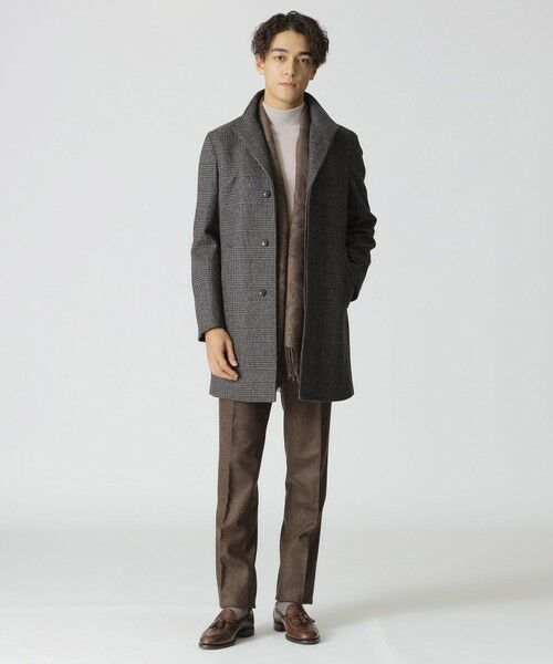 Nikkei magazine掲載】カシミヤ混スタンドカラーコート （その他