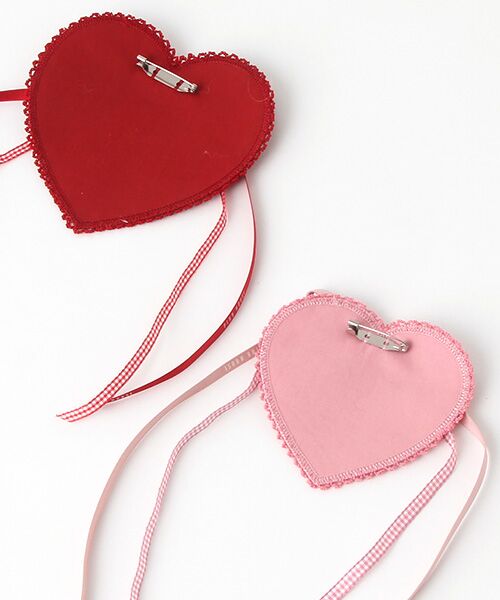 ハートワッペンセット （ブローチ・コサージュ）｜PINK HOUSE / ピンク