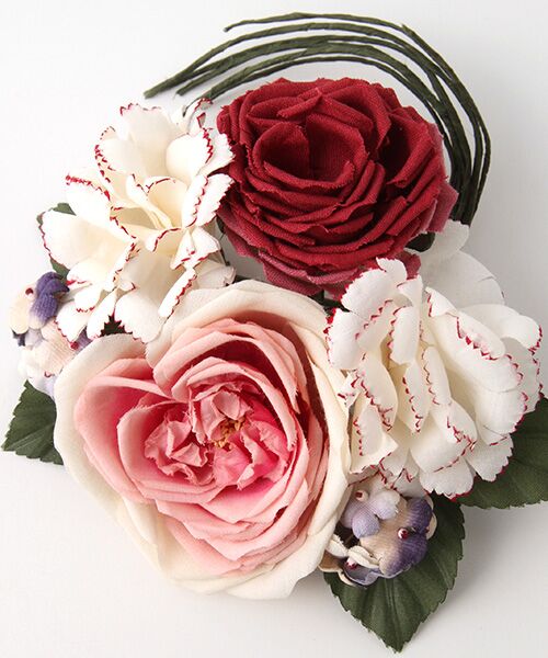 美品】ピンクハウス カネコイサオ コサージュ5点セット 造花