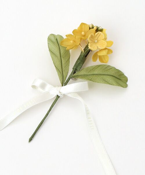 フラワーモチーフミニコサージュ （ブローチ・コサージュ）｜PINK