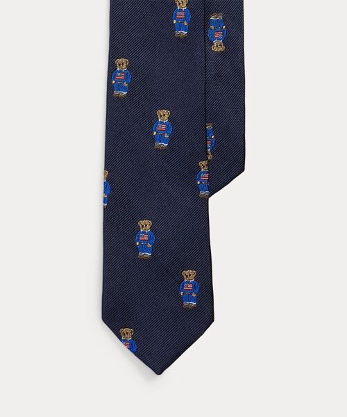 ボーイズ 8才～20才)Polo ベア シルクツイル タイ （ネクタイ）｜POLO