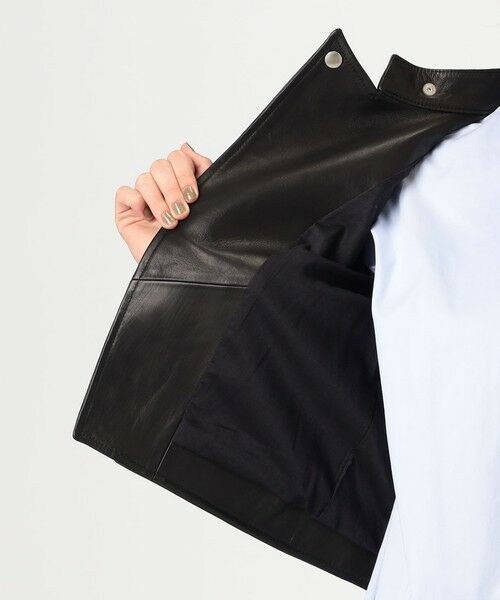 ラムレザー ライダースジャケット （レザーブルゾン・ジャケット