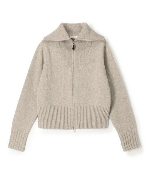 NZ LAMBS ジップアップカーディガン （カーディガン・ボレロ