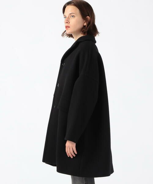 セール】 ショートパイルメルトン オーバーサイズドコート （その他