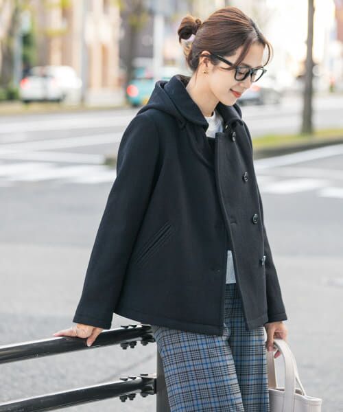 セール】 ショールカラー2WAYショートコート （その他アウター
