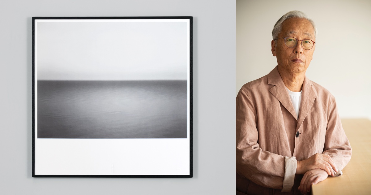 杉本博司 版画 ポスター OPTICKS 海景 リトグラフ 限定 2枚 杉本博司