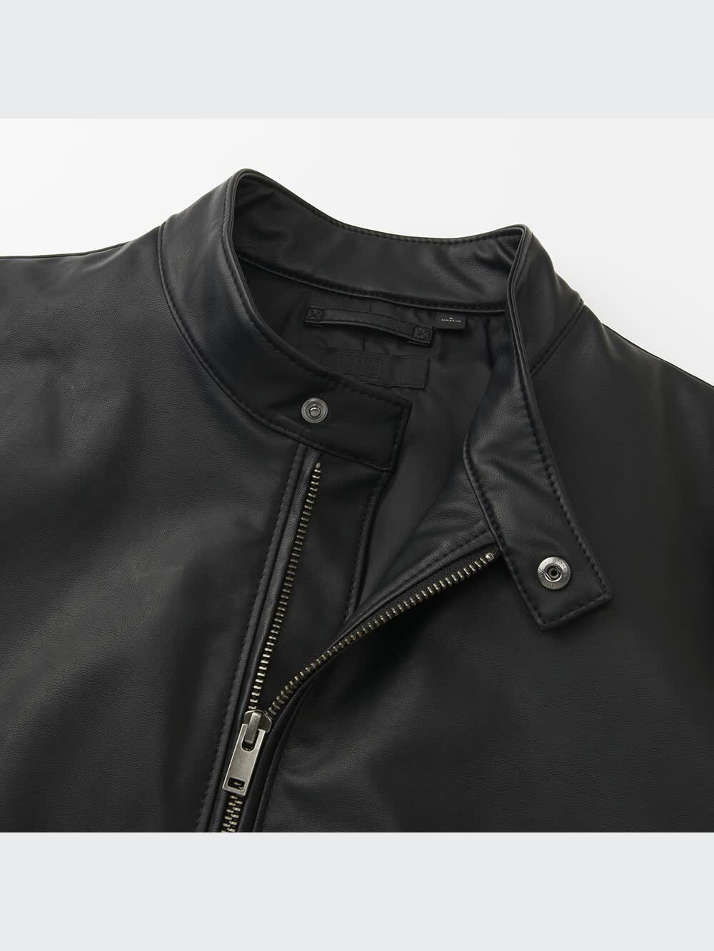 ユニクロ公式 | ネオレザーシングルライダースジャケット