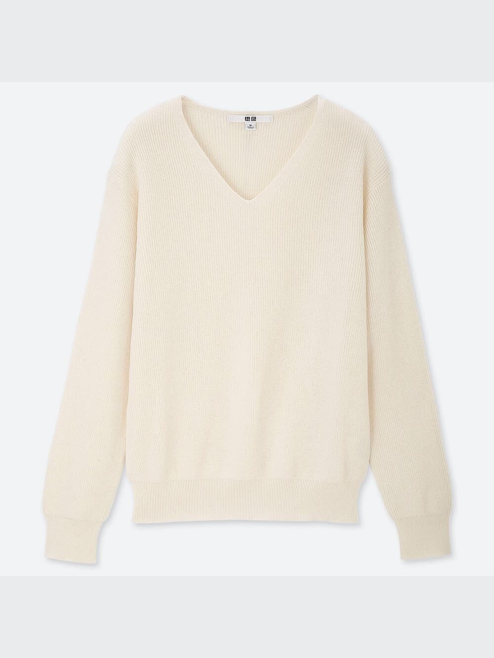 ユニクロ公式 | コットンカシミヤVネックセーター（長袖）