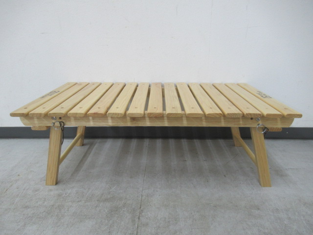 TENT FACTORY テントファクトリー 折り畳み木製テーブル アウトドア