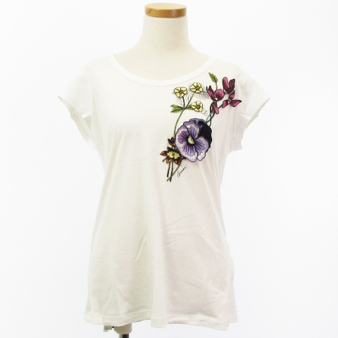 グッチ GUCCI タグ付き Tシャツ 半袖 白 ホワイト S トップス