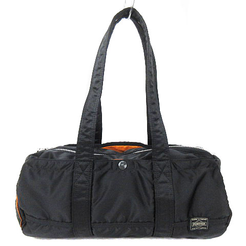 未使用級 ポーター タンカー ダッフルバッグ L 黒 ナイロン ボストン
