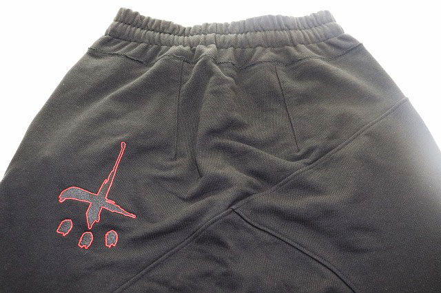 カタリスト CVTVLIST USUAL PANTS BLACK SIZE1 スウェット サルエル