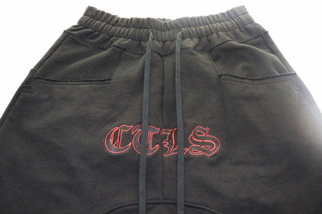 カタリスト CVTVLIST USUAL PANTS BLACK SIZE1 スウェット サルエル