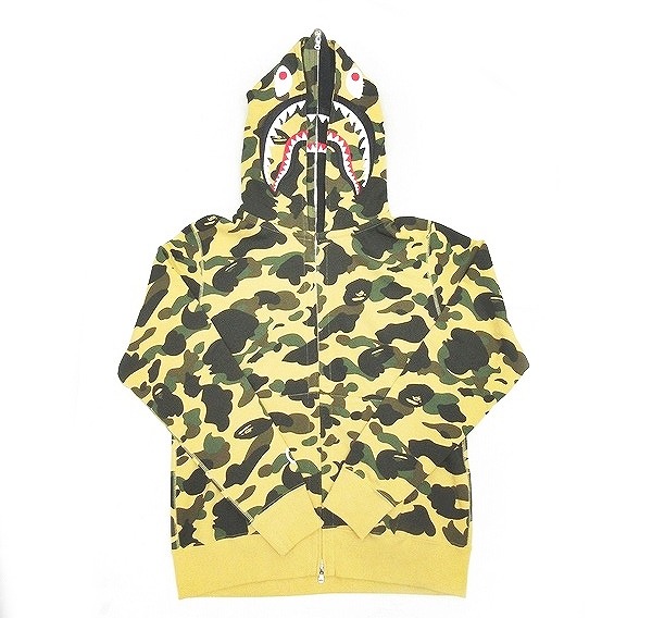 BAPE 迷彩柄 フード付きパーカー Lサイズ BAPE 迷彩柄 フード付き