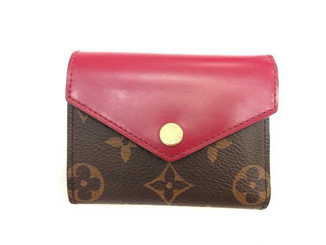 ルイヴィトン LOUIS VUITTON ポルトフォイユ ゾエ モノグラム LV 三