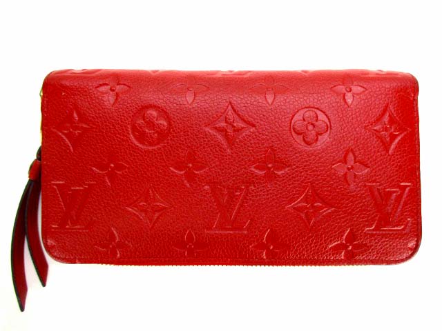 ルイヴィトン LOUIS VUITTONレッド ストライプ 長財布 LOUIS VUITTON