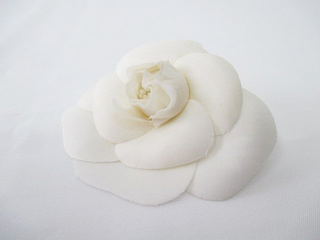 シャネル CHANEL カメリア コサージュ ブローチ 花 ピンブローチ