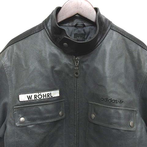 アディダス adidas ジャケット レザー W.ROHRL リアムギャラガーモデル