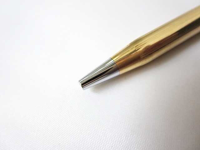 クロス CROSS 高級ボールペン 1/20 14KT GOLD FILLED USA製 14金張