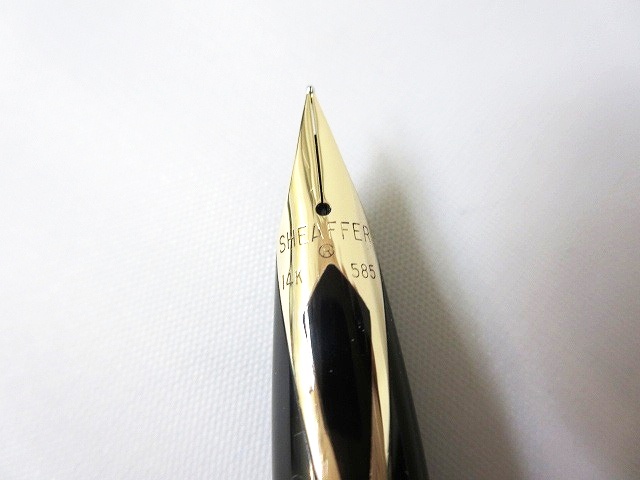 シェーファー SHEAFFER GOLD ELECTROPLATED 万年筆 ゴールド ペン先14K