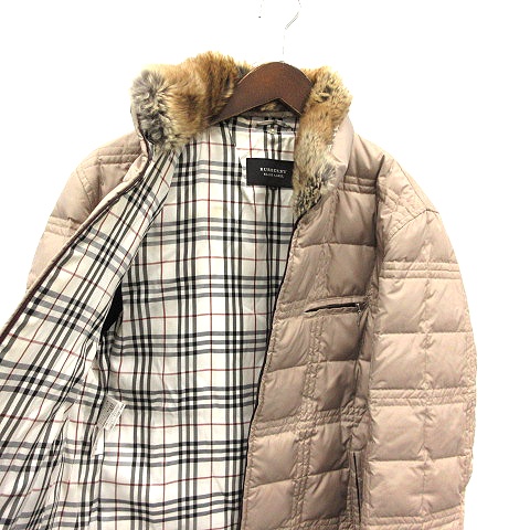 BURBERRY BLACK LABEL ダウンジャケット M ベージュ