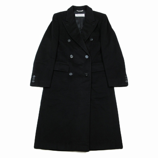 マックスマーラ MAX MARA 白タグ 高級ライン カシミヤ100％ ロング