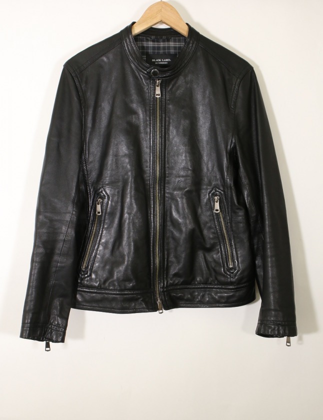 バーバリーブラックレーベル BURBERRY BLACK LABEL シングルライダース