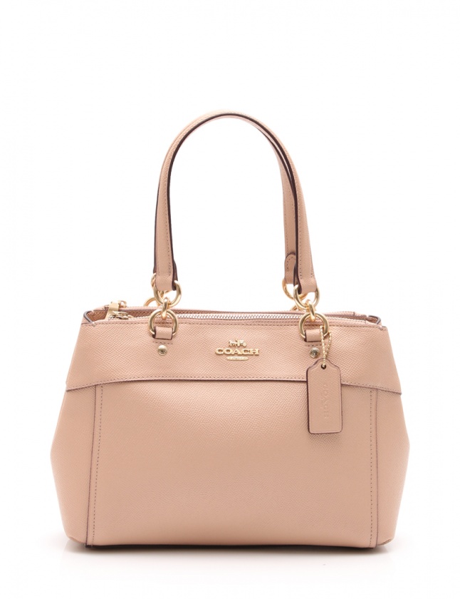 コーチ COACH ハンドバッグ ショルダーバッグ ピンクベージュ F25395