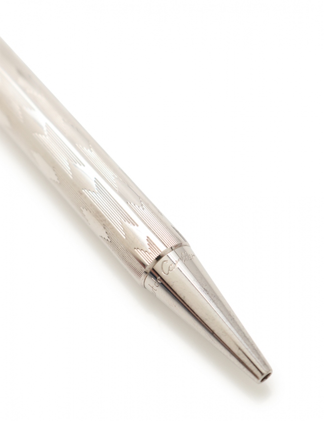 Cartier カルティエ ボールペン トリニティ シルバー 筆記用具