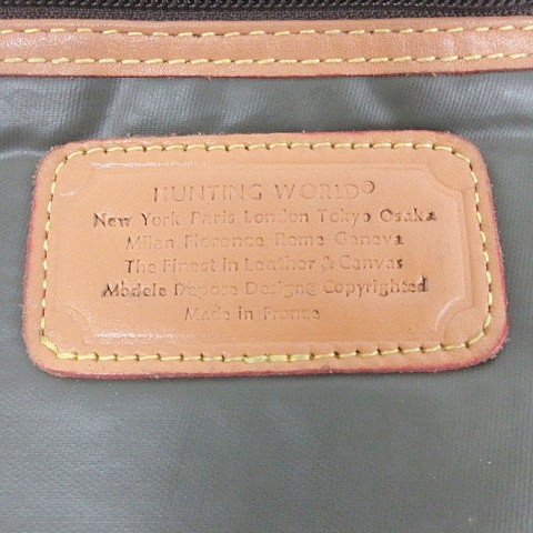 ハンティングワールド HUNTING WORLD ミニボストンバッグ ハンドバッグ