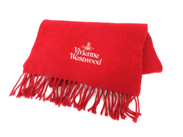 Vivienne Westwood マフラー(レッド)