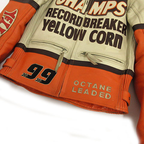 イエローコーン YELLOW CORN bRP ライダースジャケット 牛革 レザー