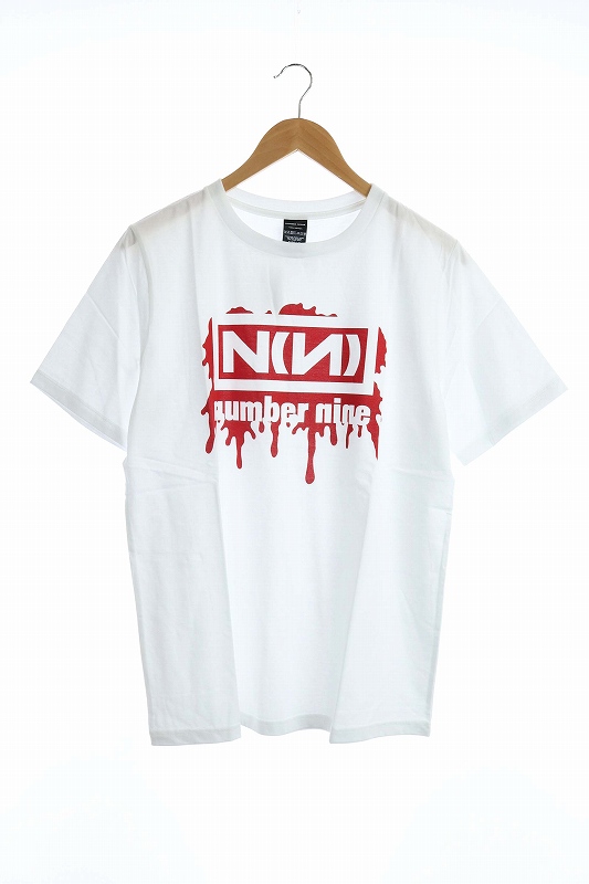 未使用品 ナンバーナイン NUMBER (N)INE Tシャツ カットソー ロゴ