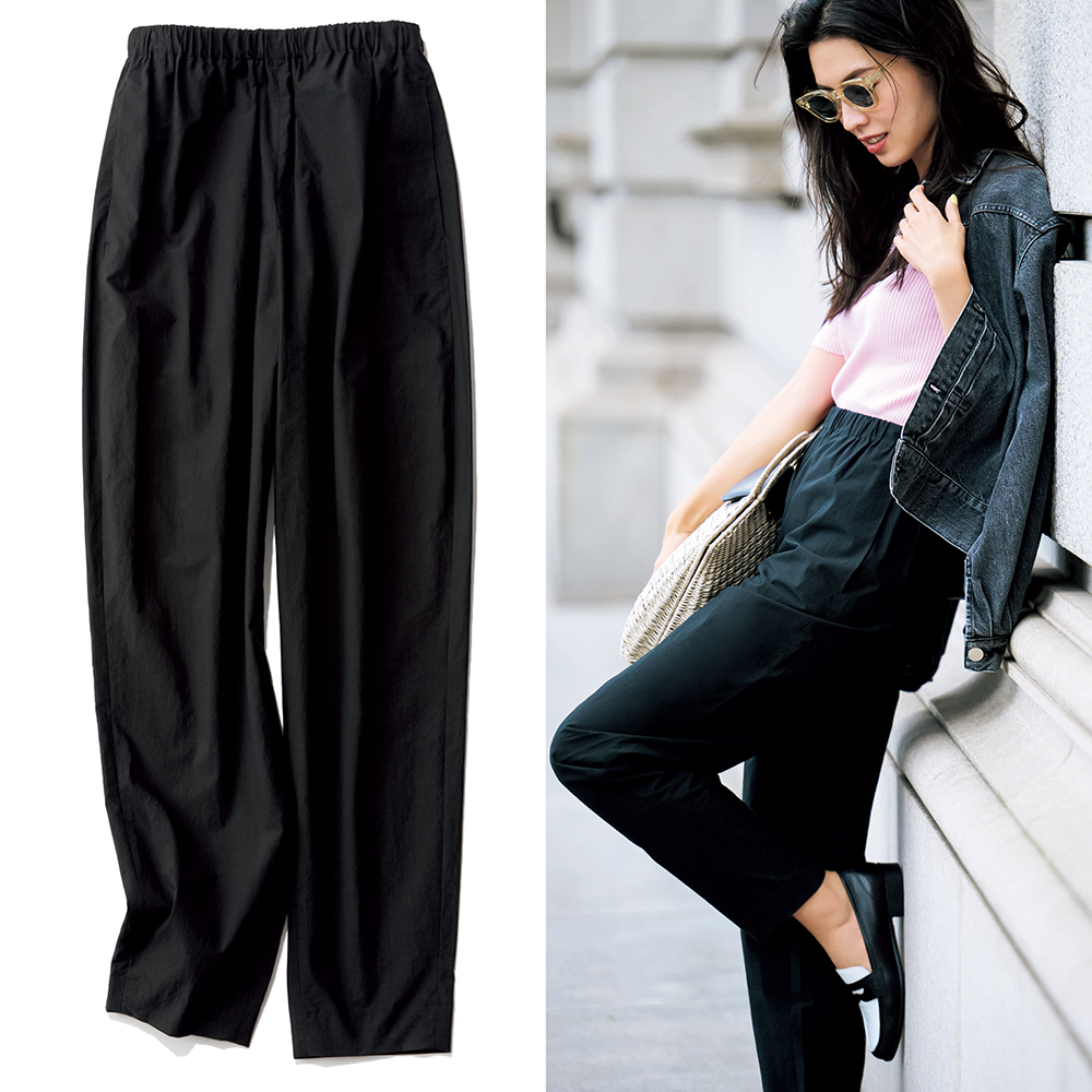 夏の黒パンツ】実力以上に美脚見えする「エンフォルド」が狙い目！ | VERY