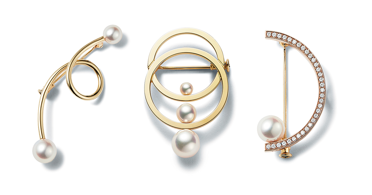 TASAKI 田崎真珠 タサキ シルバー ブローチ ローラアシュレイ ハンカチ