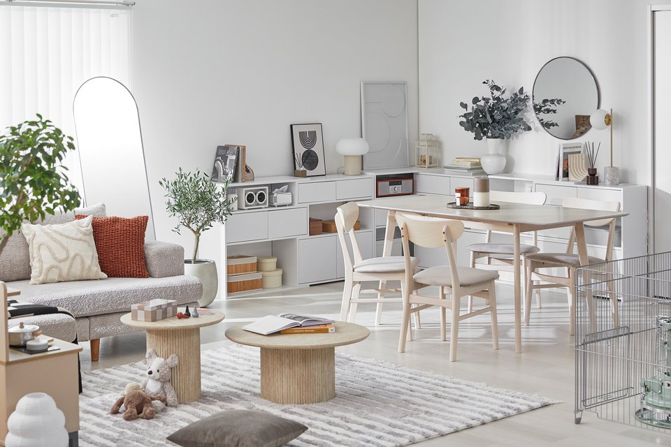 幅120] ラタン調キャビネット リビングボード | 【公式】LOWYA(ロウヤ