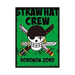 ワンピース ゾロ 海賊旗 スリーブ 50枚 ワンピースカード スリーブ