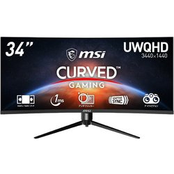 ヨドバシ.com - MSI エムエスアイ ゲーミング液晶モニター/34インチ