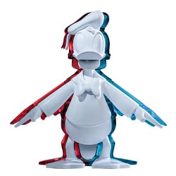 ドナルドダック ステレオスコピックスタチュー ディズニー ピュア