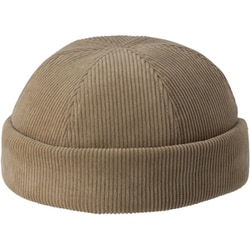 キャピタル ハンドニット フィッシャーマンキャップ 赤系 ニット帽