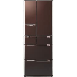 HITACHI 6ドア 冷凍冷蔵庫 ブラウン565ℓ ※直接引渡しのみ