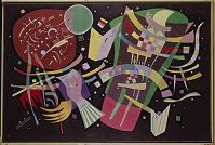 カンディンスキー「コンポジションⅩ」 [944156]のアート作品 - アフロ